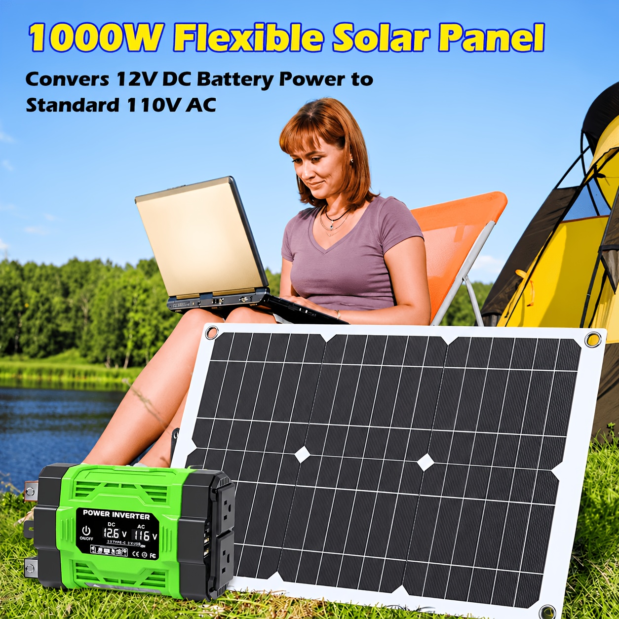 solar panel kit sold on Temu United States