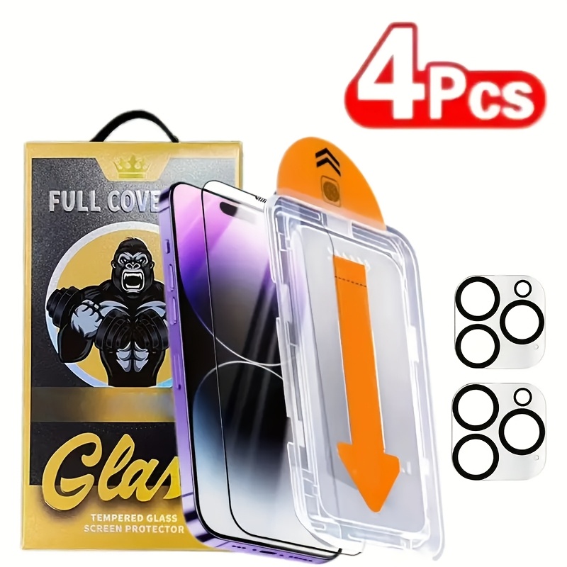 Vetro Temperato Antigraffio IPhone 14 15 16 Confezione Da 2 Pellicole Protettive In Vetro Temperato Antigraffio Per IPhone 11-16e E Modelli Successivi Vetro Temperato Iphone 16 - Foto 7