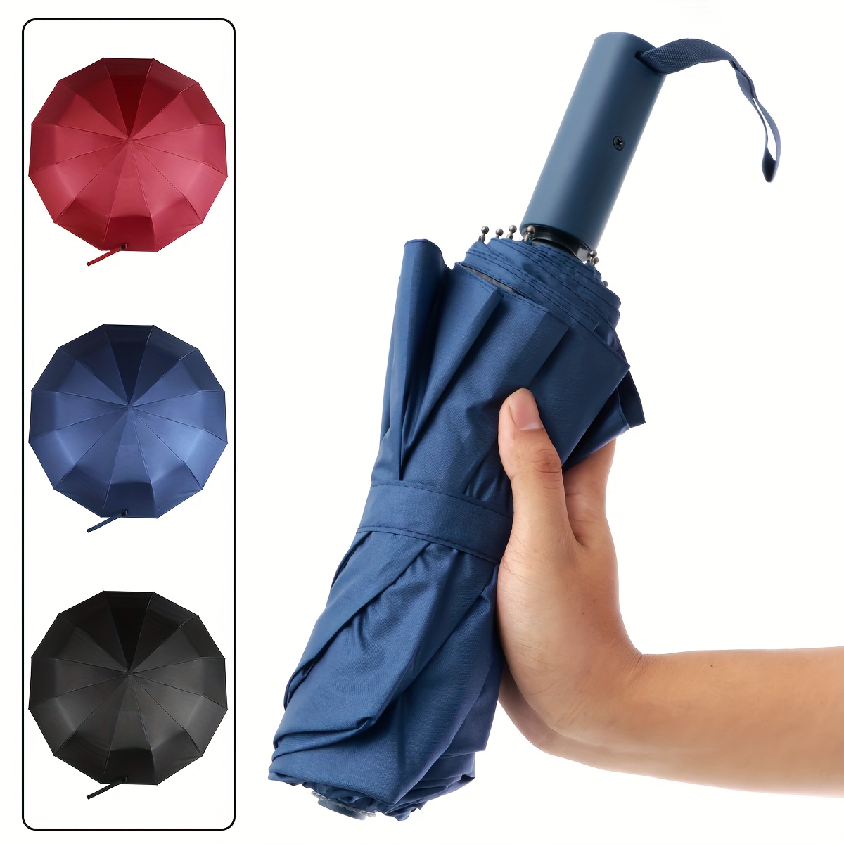 High-Quality 10-Rib Automatic Tri-Fold Design