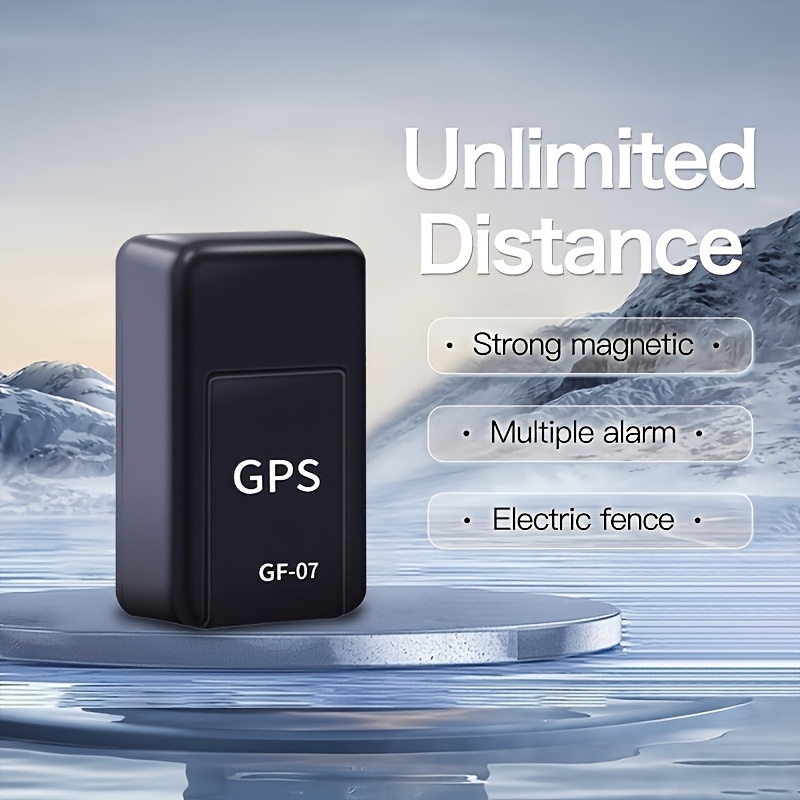 A Mini GPS Tracker with Wireless Magnetic Attachment for Vehicle And Pet Tracking, Easy to Install Anti-Loss Device for Real-Time Tracking, Compact And Secure Tool, Perfect Car Accessory Gift for Adults