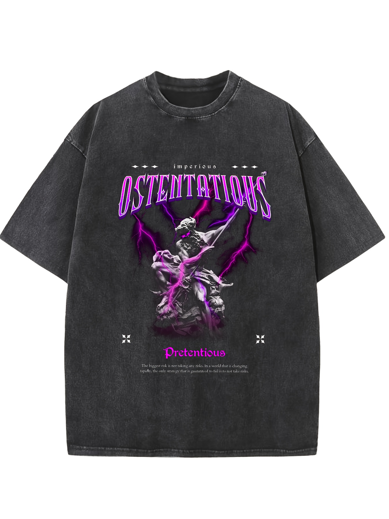 【SATIIIZ】Medin Old Pop T-shirt (3 types) ostentatopus oversized cotton solid drop shoulder t shirts