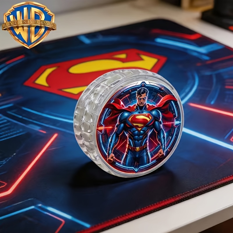 TEMU 1pc Superman Yoyo, Anime Cartoon Yoyo Series Theme, Smooth Rotation Decoration, Beginner Recommended, Suitable For Outdoor Activities, Durable