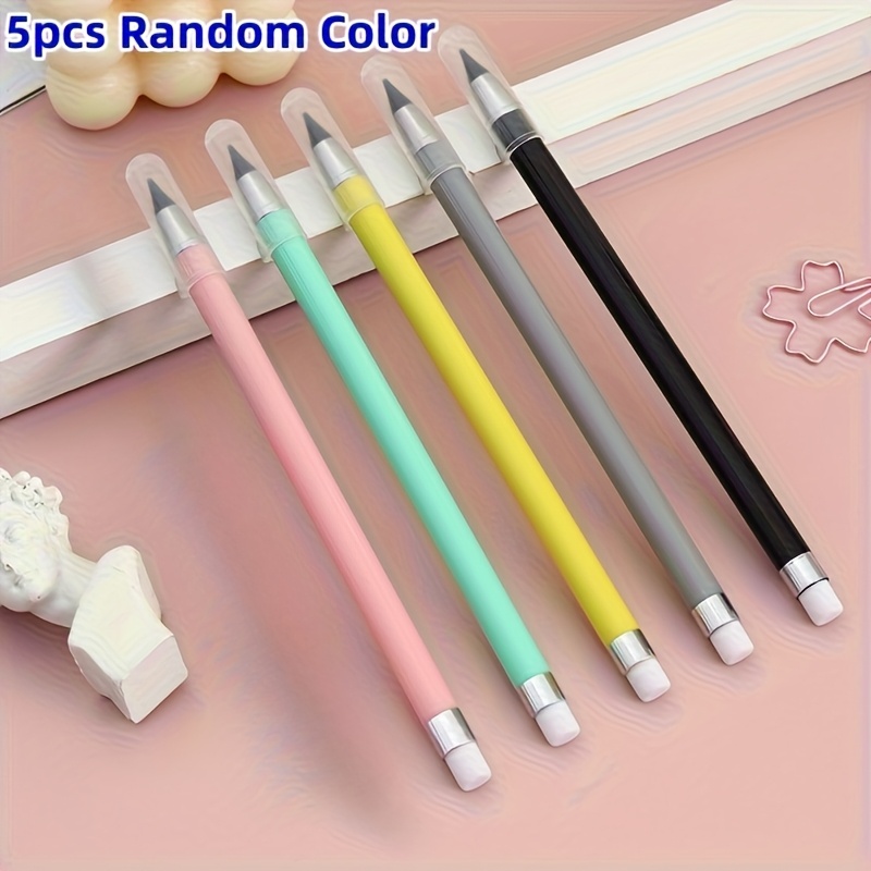 5pcs Eternal Pencils, No Sharpening Required