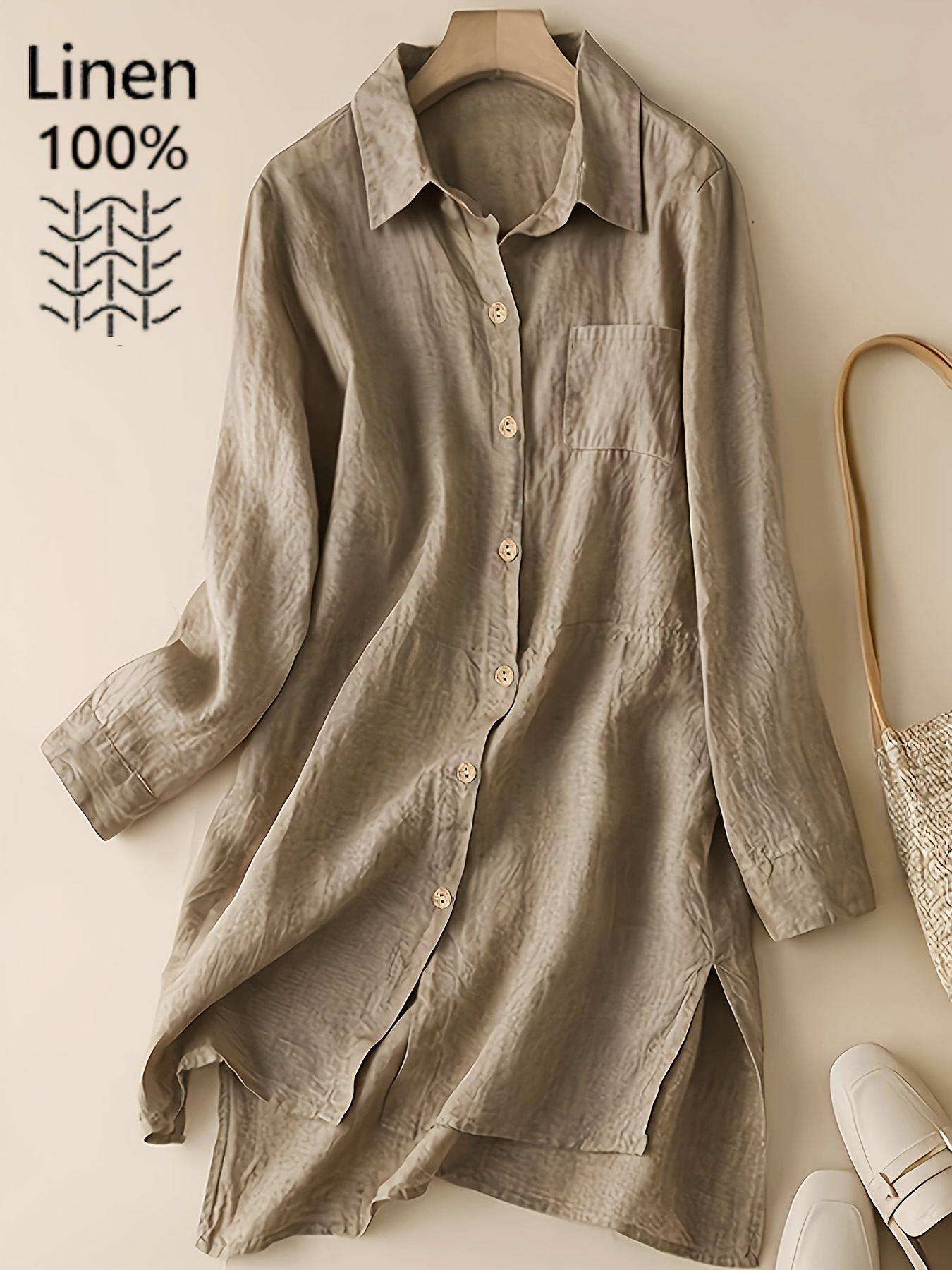 dress shirts for ladies sold on Temu Canada