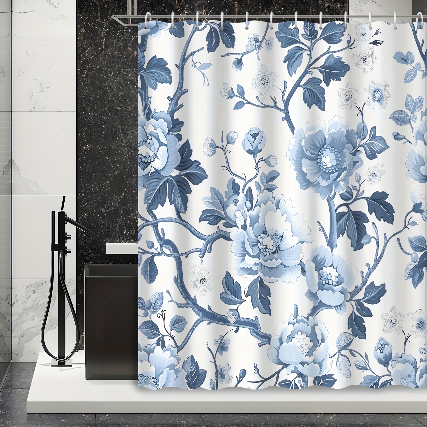 

1pc , And Decorative Shower Curtain, 12 Shower Curtain, Bathroom Decoration