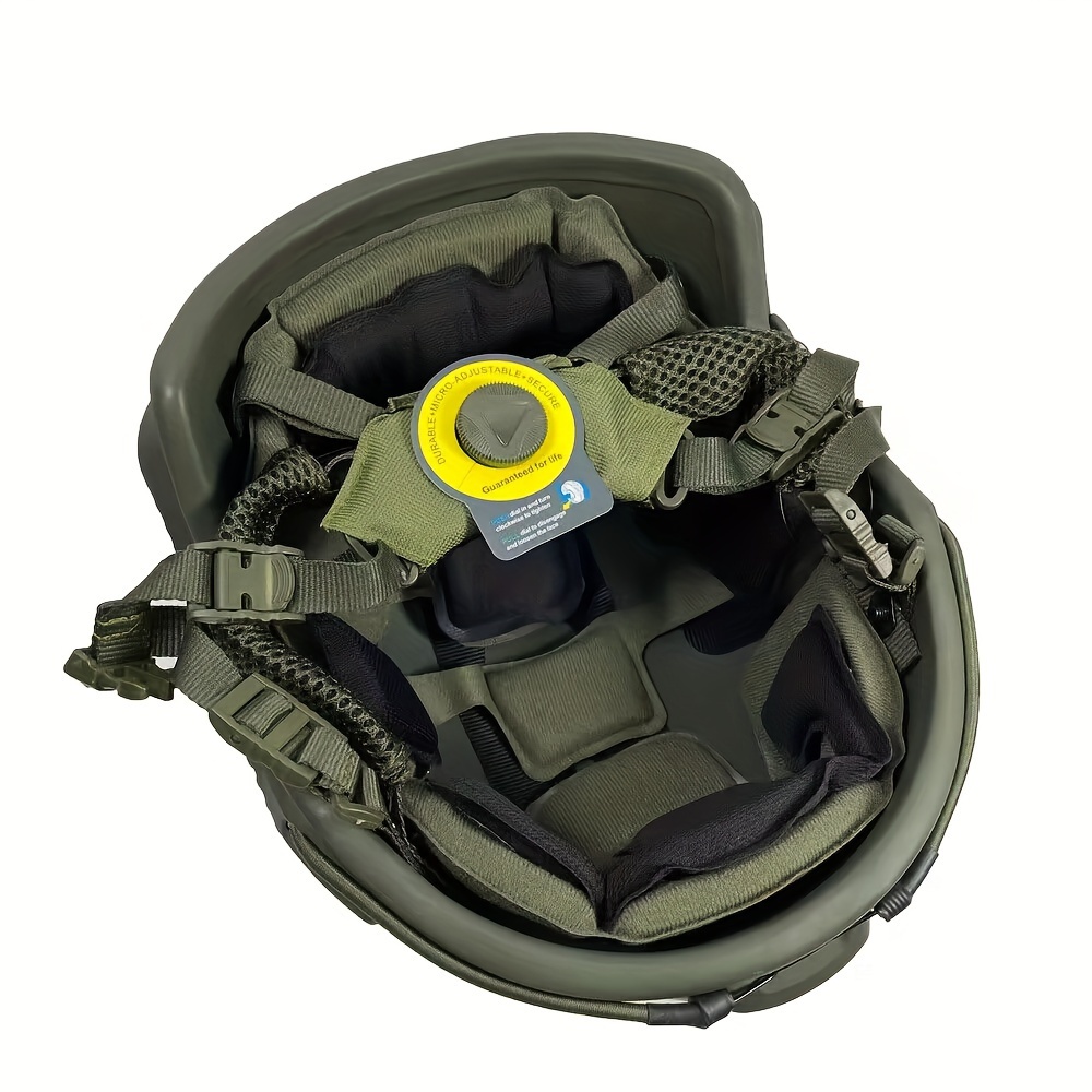 one pack mh   helmet with   adjustable suspension fiberglass outdoor sports cs game protective helmet