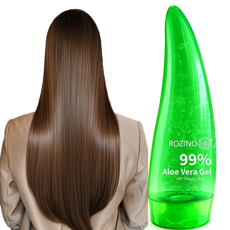 120G Aloe Vera Gel mit Aloe Vera Blattsaft Kaktus Haferkleie Weizenkeim *  Pfingstrosen* Skutellaria * Extrakt Niacinamid * * Rizinusl, Strahlende  Hautpflege fr glatte und straffe Haut * fr Haar und ...