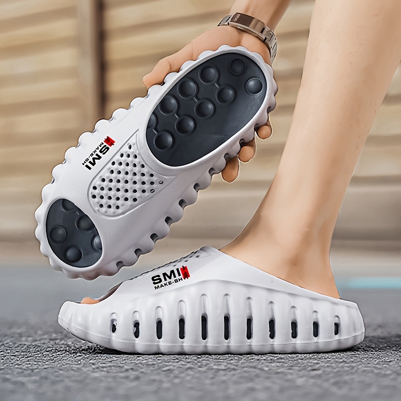 Versatile Fashion Trendy Sneakers Soft Sole Height-Increasing Slippers High-Quality Flip-Flops Slippers Niche Design