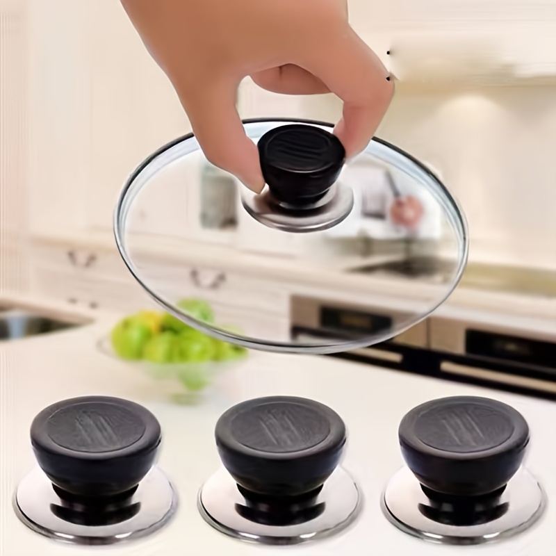 

3pcs -resistant Pot Lid Covers - Pp, Non-food Safe For Kitchen Cooking, Pot Lid Cap