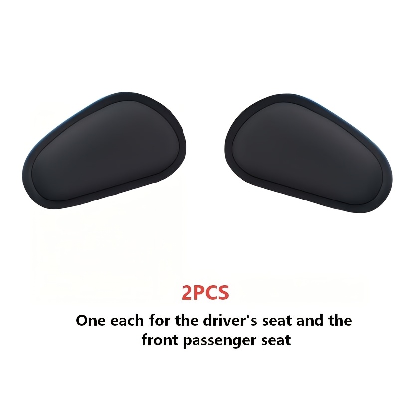 2pcs (1pc For Driver And 1pc For Passenger) Car Knee Pads Regular Style, Autumn/winter Style Leg Pads Car Door Armrest Console Leg Rest Pad Car Armrest Elbow Support Knee Pad Car Interior Additions