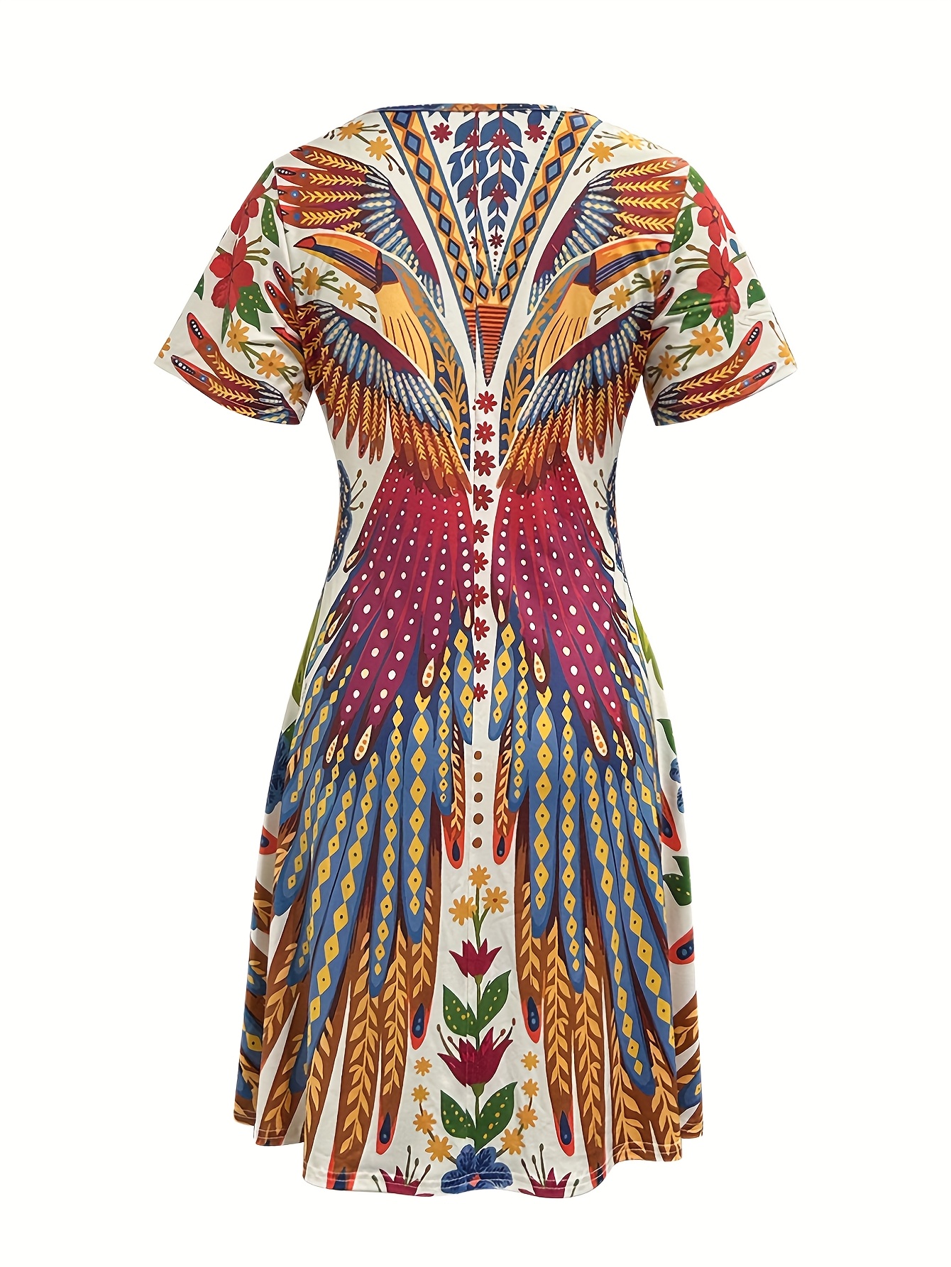 women's holiday dresses 2023 Provence Bloom Peplum Maxi Dress Off White