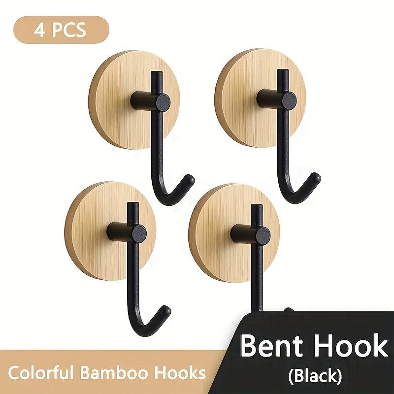 Wooden Hooks Wooden Wall mounted Hooks Waterproof Shower - Temu