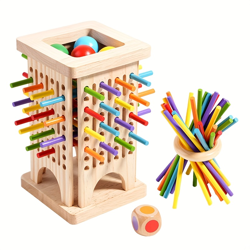 wooden stick toys wooden educational toys interactive board games for multiple players parent games fostering   and   thinking birthday gifts   for   holidays