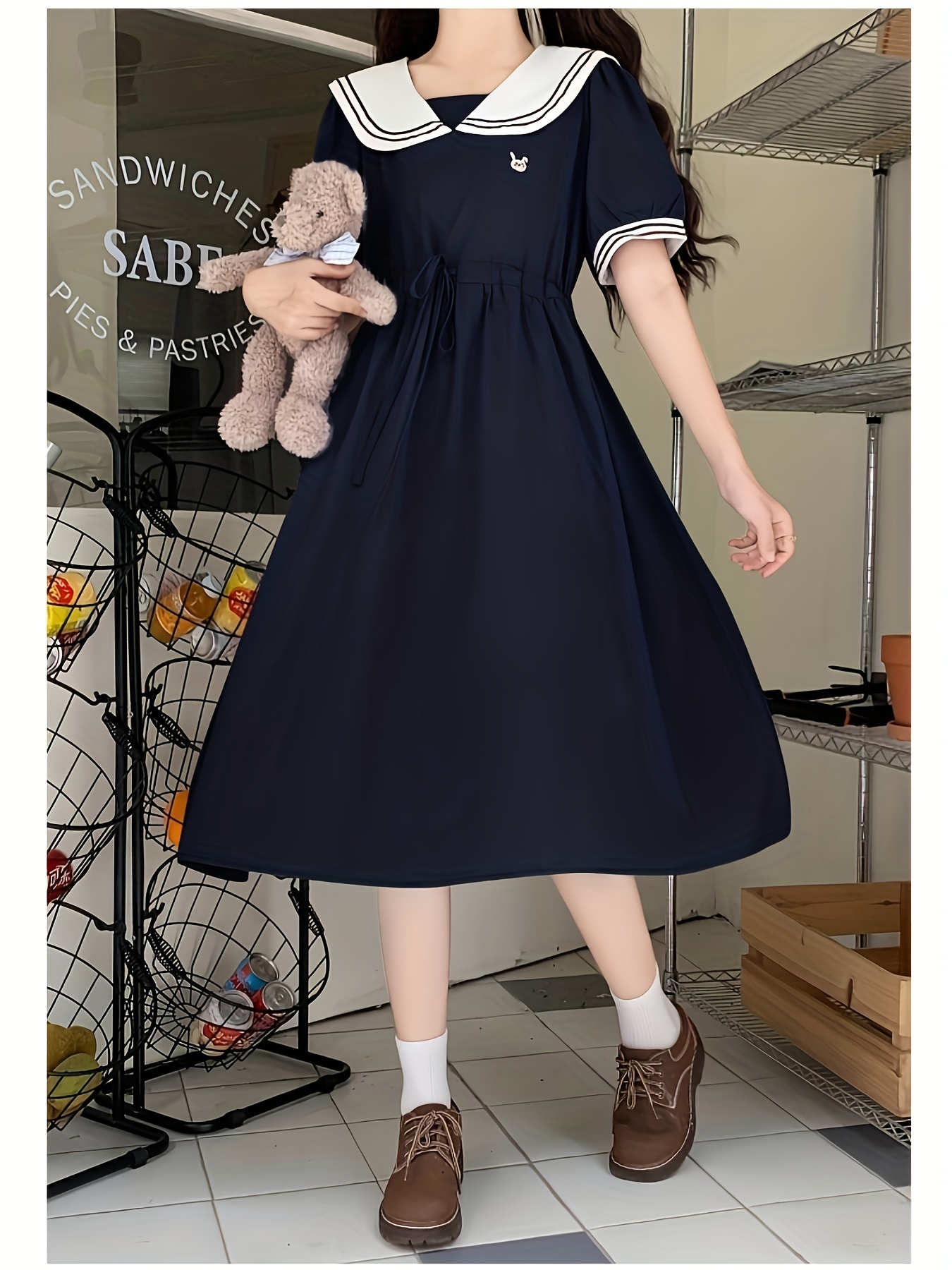 Navy Blue Dresses for Teens