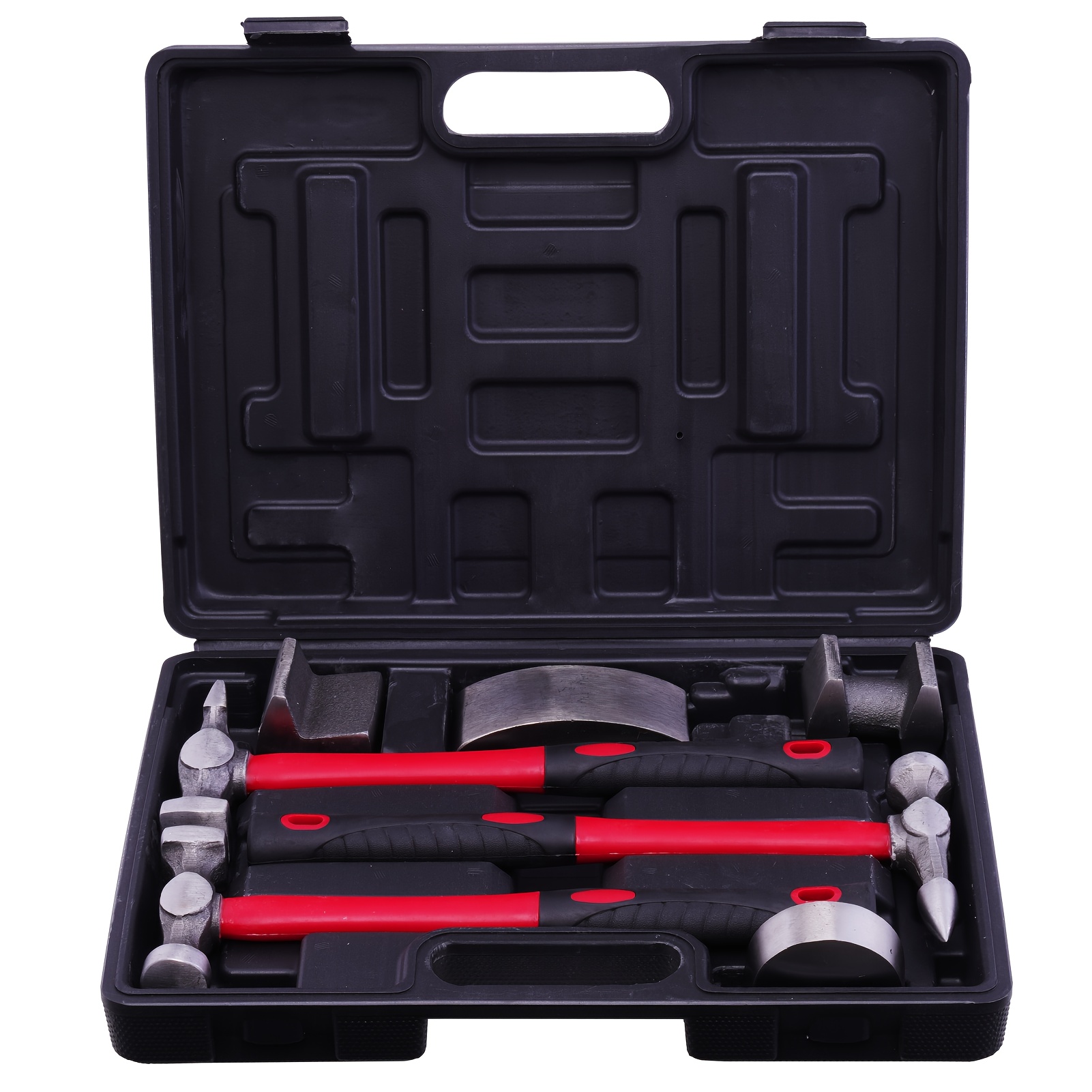 TEMU 7pcs Heavy-duty Sheet Metal - Durable Metal Construction, Ideal For Construction & Repair, Construction Tools | Professional Appearance | Metal