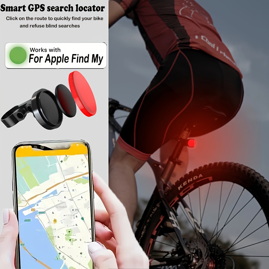 bicycle gps one click search location tracking anti Temu Finland