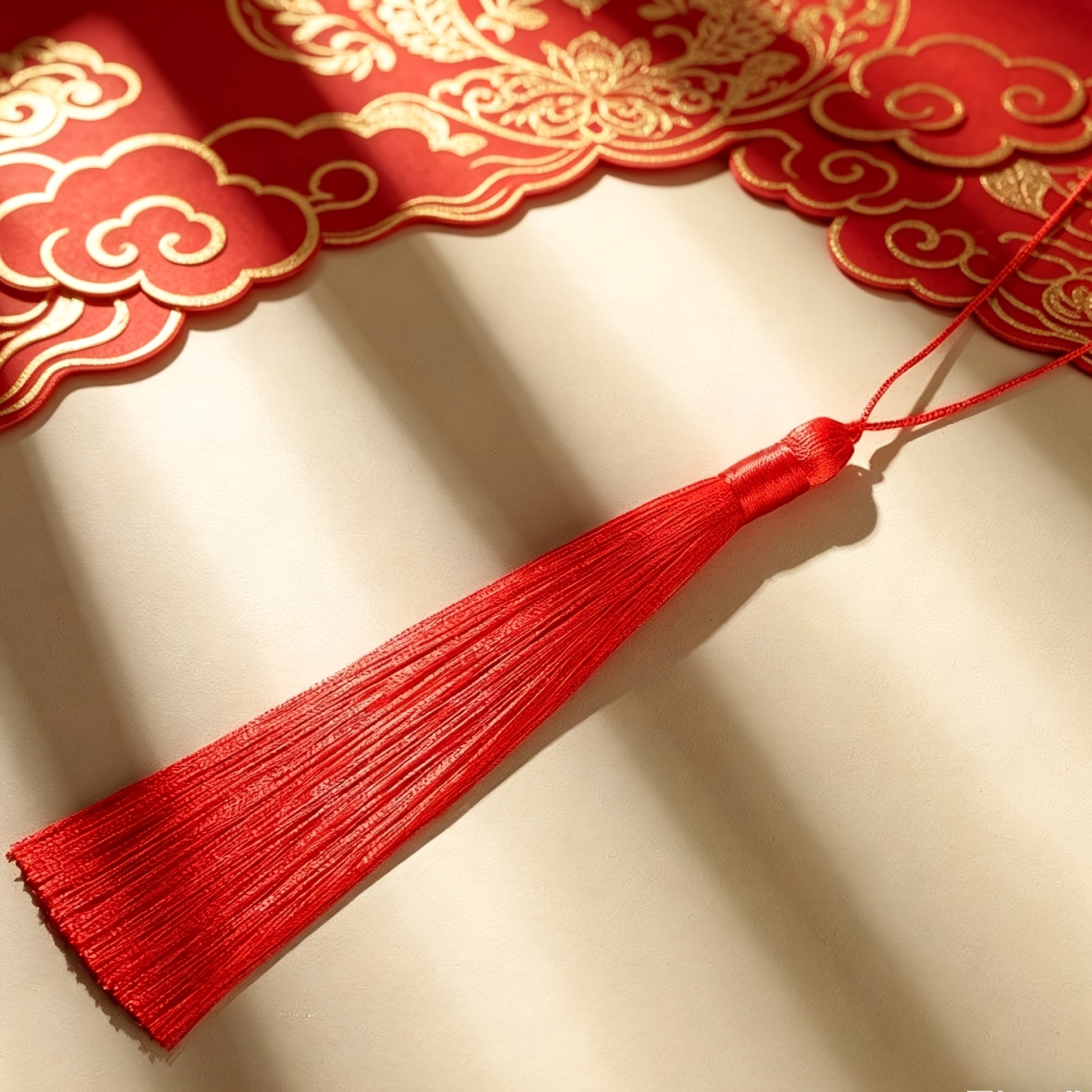 TEMU 20 Colgantes Decorativos de Borlas Hechos a , Ideales para , Empaquetado de Regalos, Abanicos, Decoración del Hogar, Marcadores de Libros -