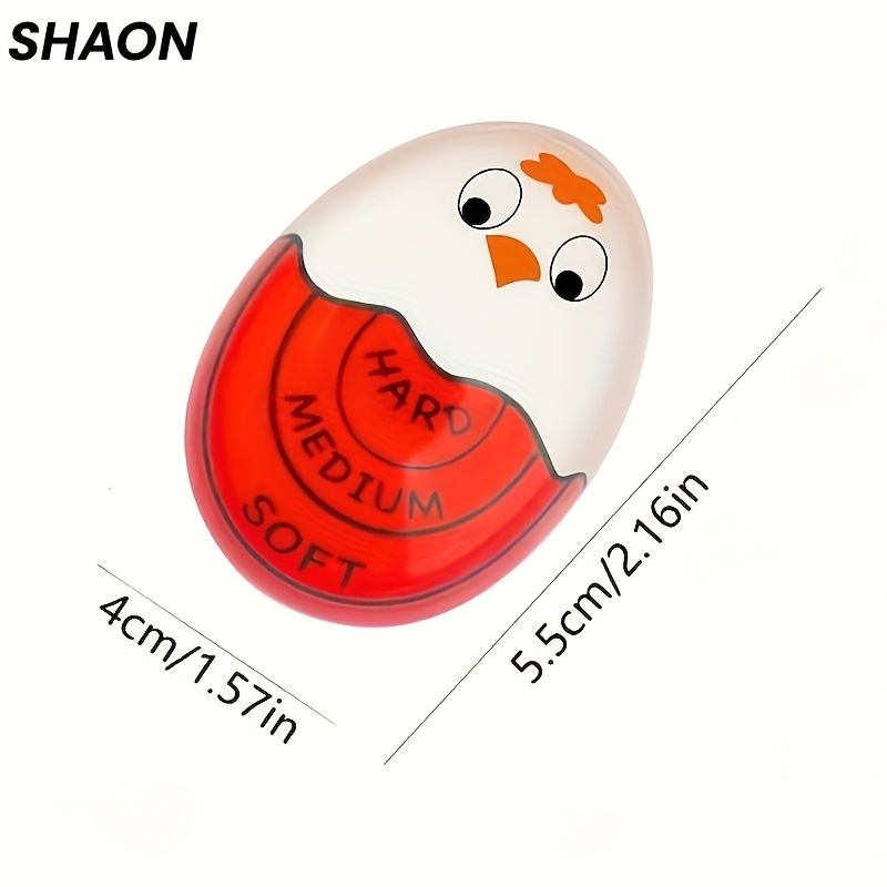 Image of Shaon Egg Timer, For Boiling Eggs, Color When , Red