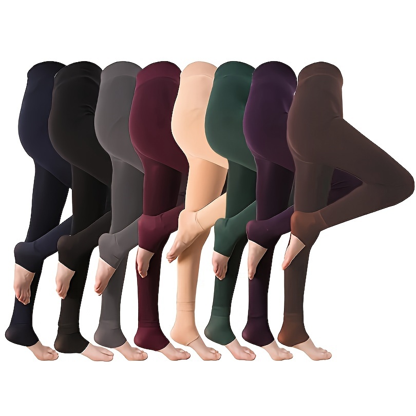 

Women's - Thickened Tights , And Stretchy, For /, Polyester & , Or , , 1