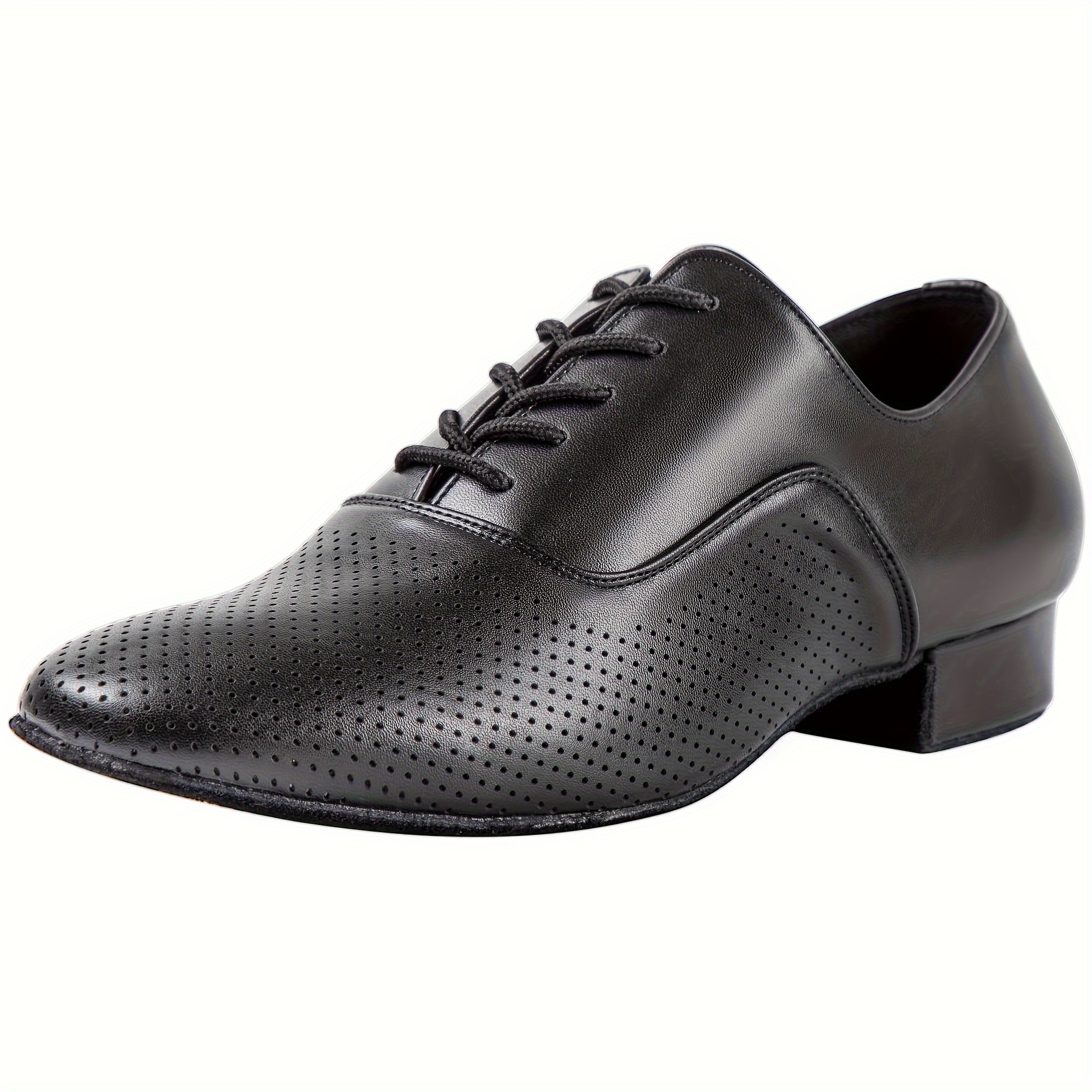 breathable mens latin dance shoes leather sole Temu