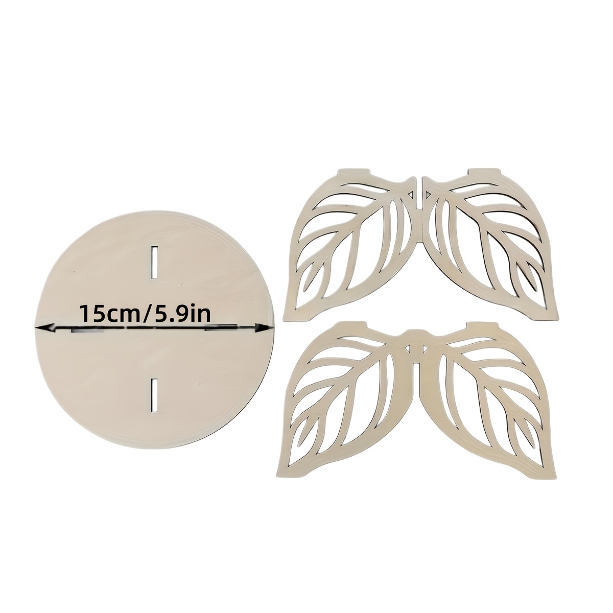 TEMU Estante de madera para plantas, decoración interior de hojas, decoración del hogar, base para macetas, estante para colocar plantas, base para