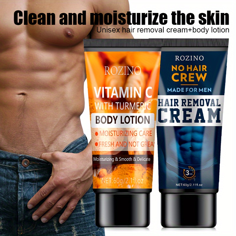 Men s Mild Hair Removal Cream Turmeric Vitamin C Body Temu