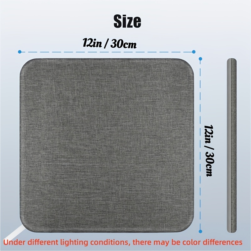 1pc Heat For Crafts - , Insulation Transfer Pad, Gray - Sewing & Knitting Supplies, Knitting Essentials | Crafting Mat | Insulation Pad