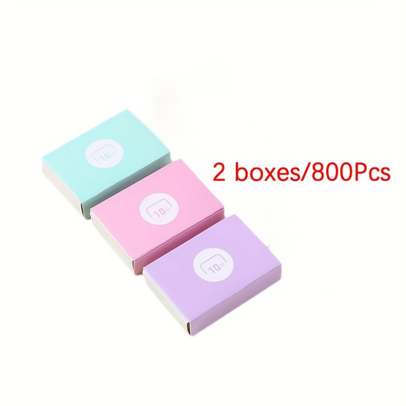 TEMU Random Color Stapler Set With , Back-to-, School Supplies, Office Supplies, Pvc Material, Desktop Stapler, School Supplies | Modern Stapler |