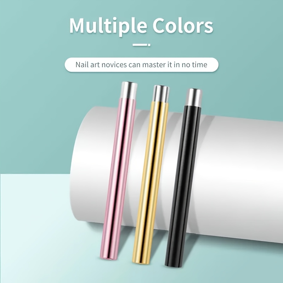 Cylindrical Handle Cat Eye Nail Art Tool