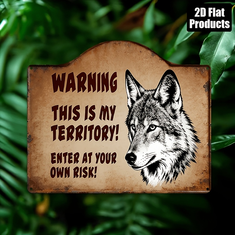 TEMU 2d Flat - 1pc, 2d Flat, Signs Metal Sheet Painting 