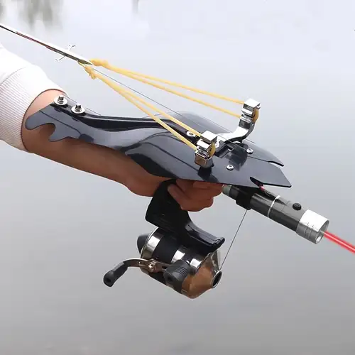 bow fishing rod and reel SOPOGER Bowfishing Seat Mount The 25 yards of 200 pound braided Dacron line is easy to track and is stacked in the bottle rather than wound on a drum or spool Cajun Winch Pro Bowfishing Reel