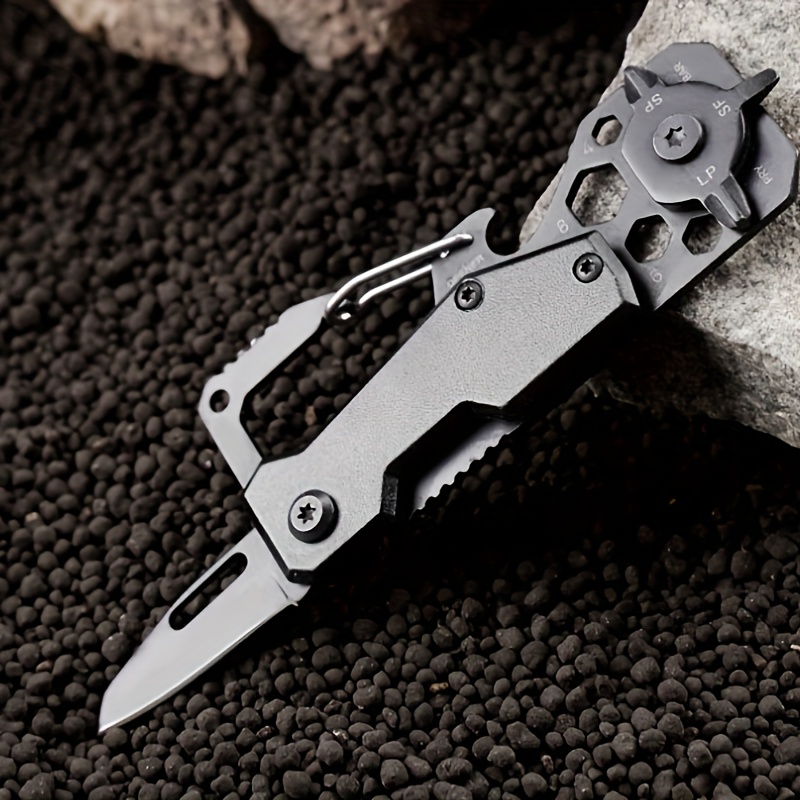 9 in 1multitool Pocket Knife Stainless Steel Survival - Temu