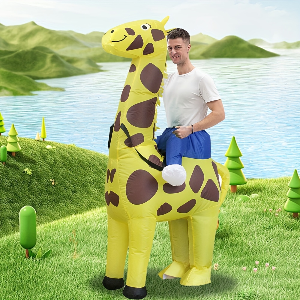 Adult Giraffe Costume Giraffa Adult Giraffe Suit Disguise