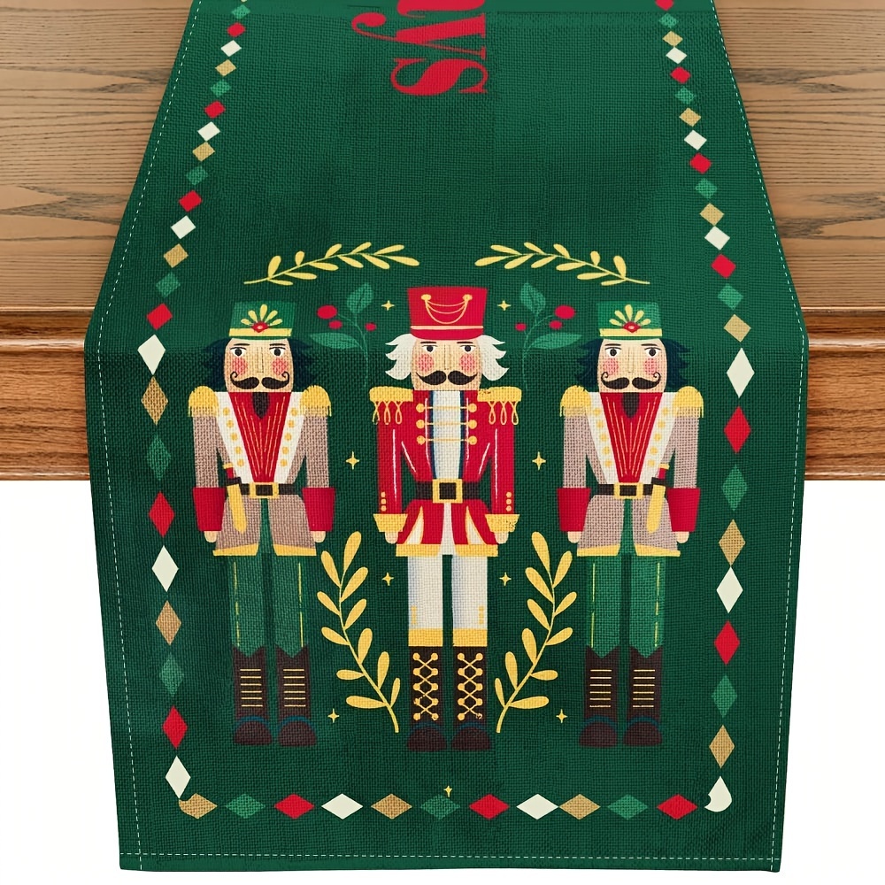 

Christmas Nutcracker Table Runner - & Dining Decor, Indoor/outdoor Parties