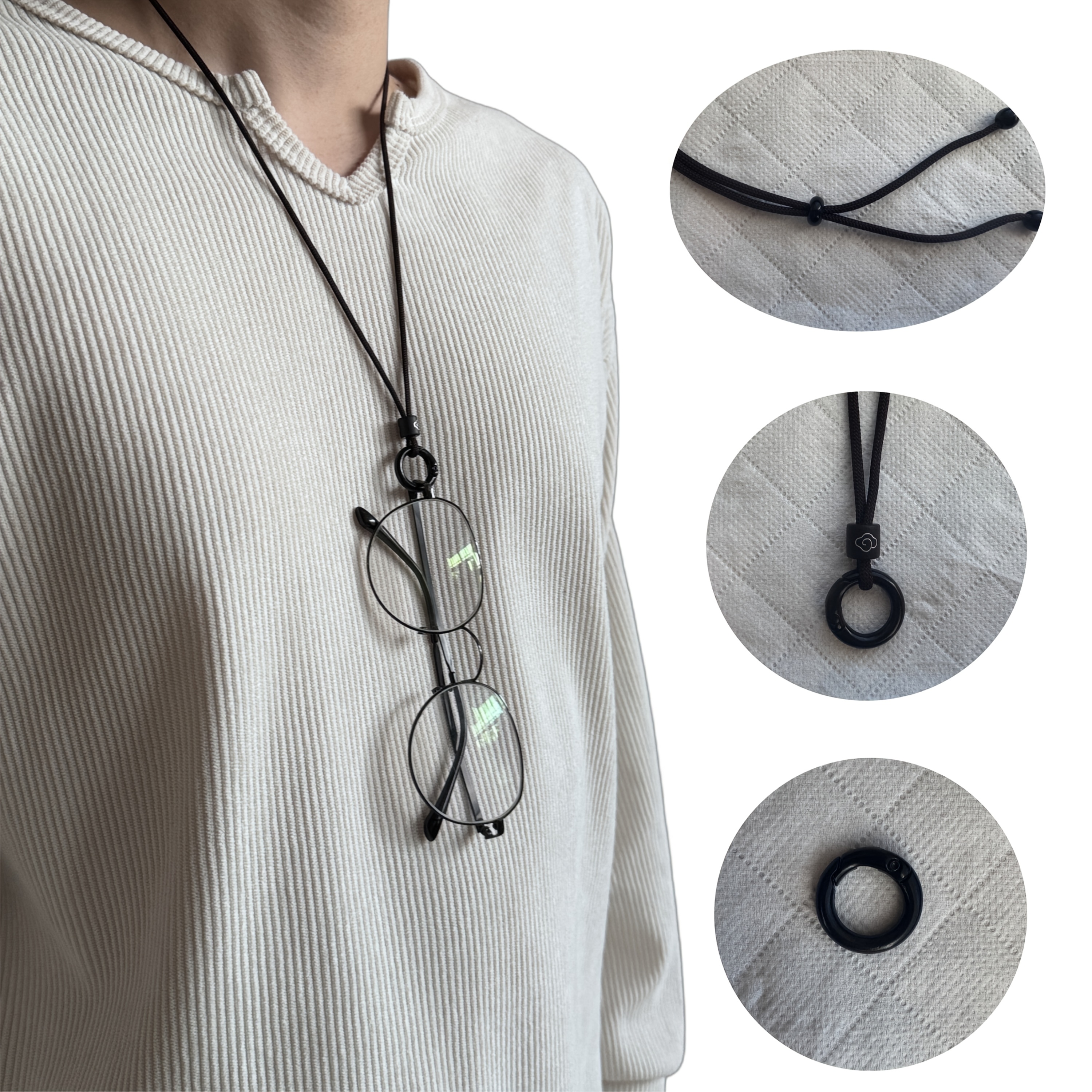 1pc unisex adjustable glasses frames glasses ropes portable fashion accessories for travel necklace glasses frames   design   production glasses straps a   for travel a   for gifts