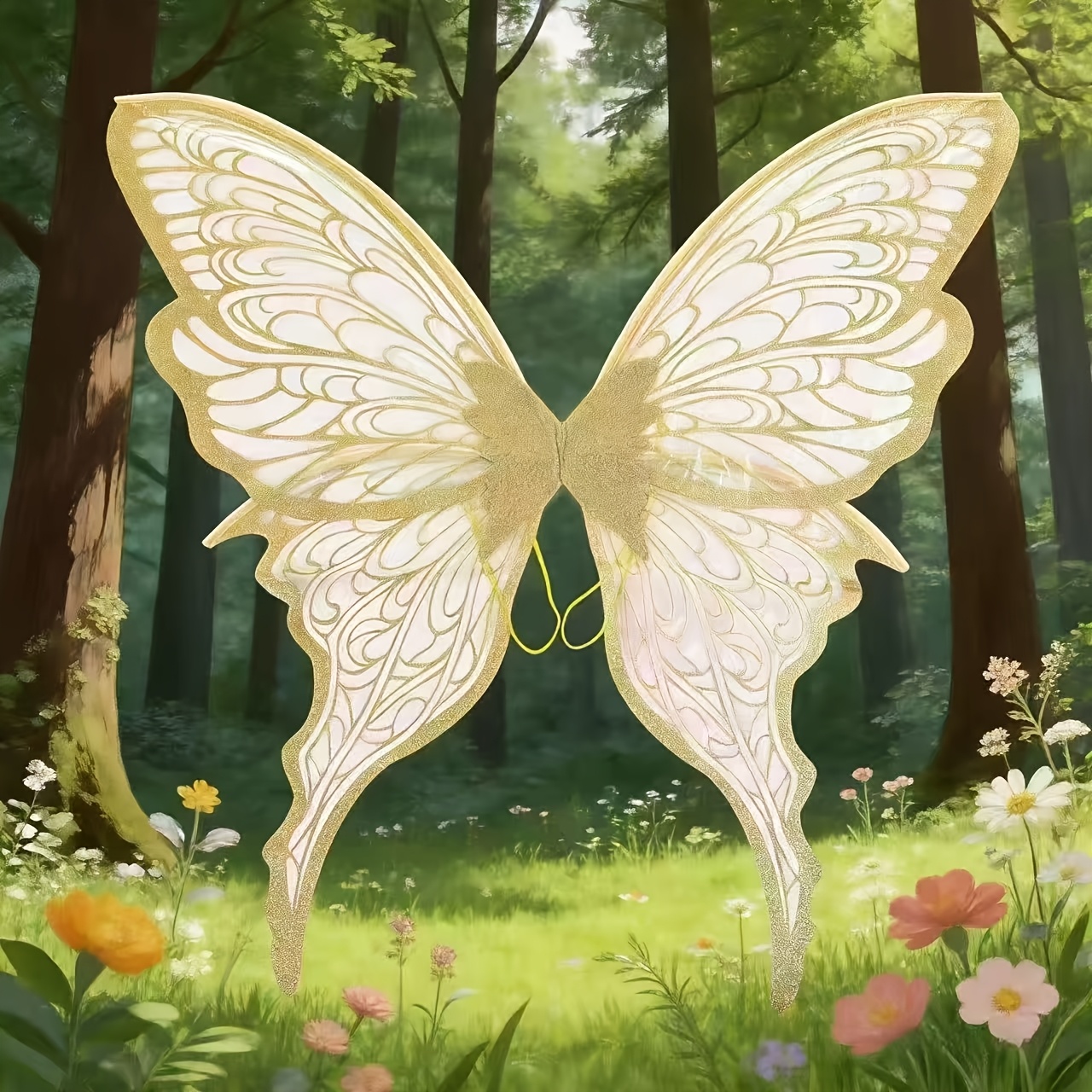 Fairy Costume Role-Play Butterfly Party Wings