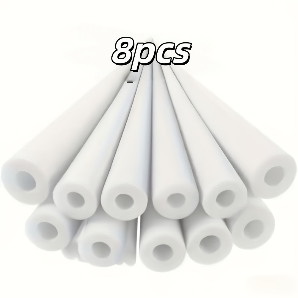 TEMU Set da 8 pezzi di tubi in spugna di schiuma a - per feste, lavoretti decorativi - Ideali per feste di compleanno , protezione per braccioli