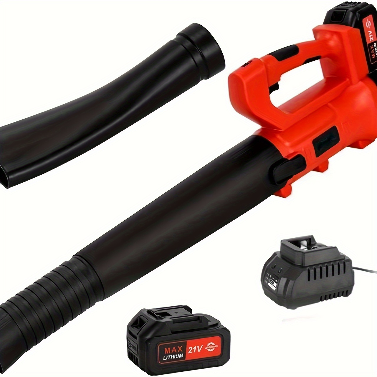 

Cordless Leaf Blower-powerful 6-speed Electric Handheld Leaf Blower With 4.0ah Battery & Charger, 400cfm And 150 Mph For Lawn Care, Snow Sweeping, And Surface Dust Cleaning