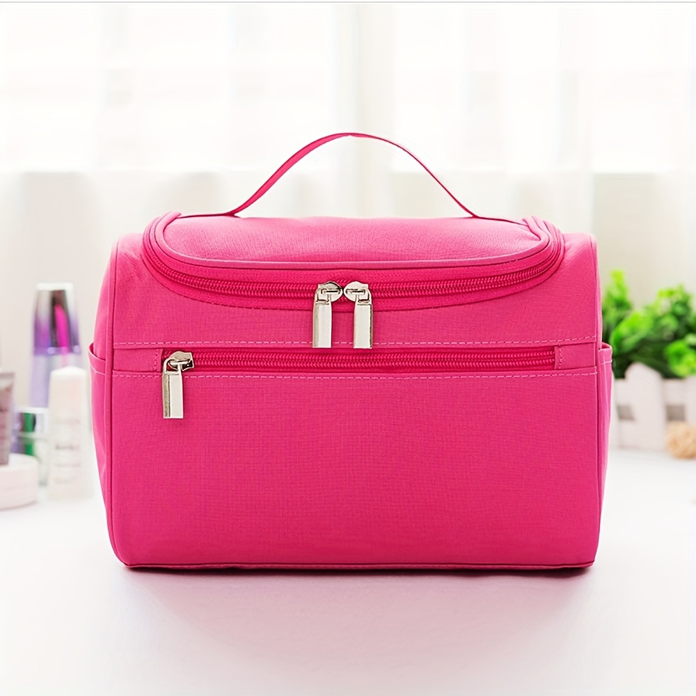 Large Capacity Multi-functional Portable Makeup Bag, Travel Toiletry Pouch For Cosmetics And Beauty Tools