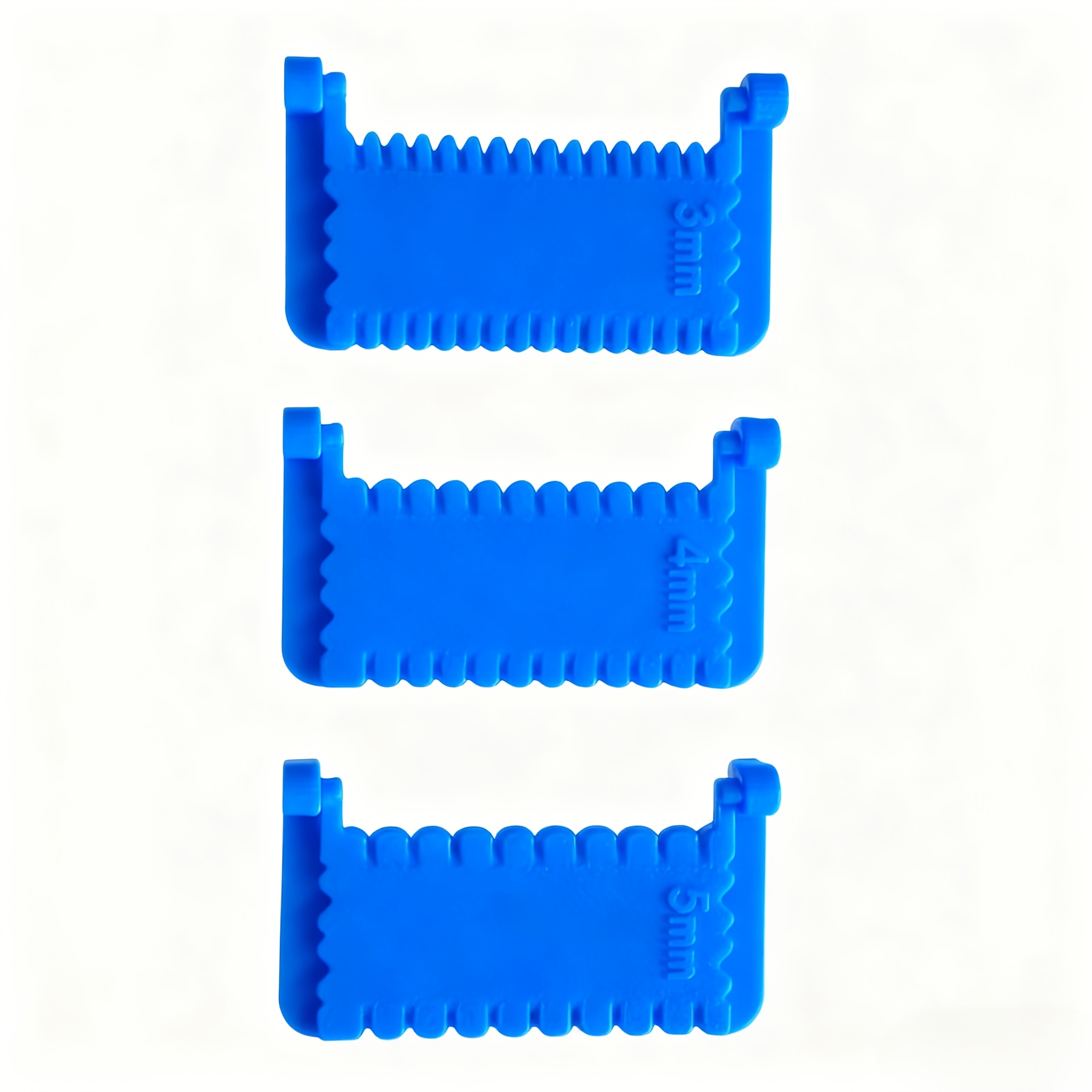 Image of 3pcs Knitting Tool Set With Three-color Plastic Locking Needles, Yarn Trimming Needles, And Edging Devices. A Must-have For Finishing Scarves And Sweaters