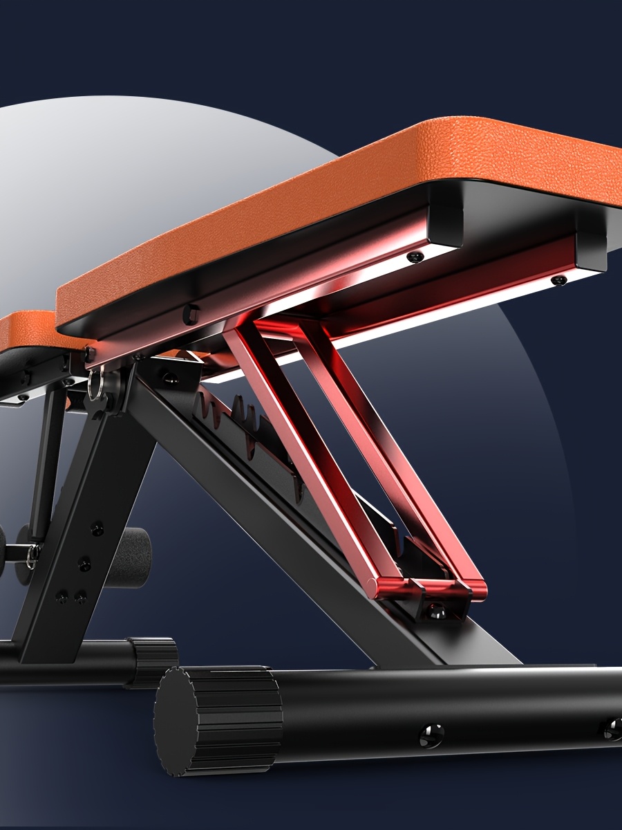 VOWVIT Opvouwbare Verstelbare Gewichtbank 4-in-1 Zware Trainingsbank met Gewichtscapaciteit, Verstelbare Helling voor Volledige Lichaamstraining - Opvouwbare Multifunctionele Bank Geschikt voor Thuisgym, Krachttraining, Gewichtheffen & voor Fitnessniveaus