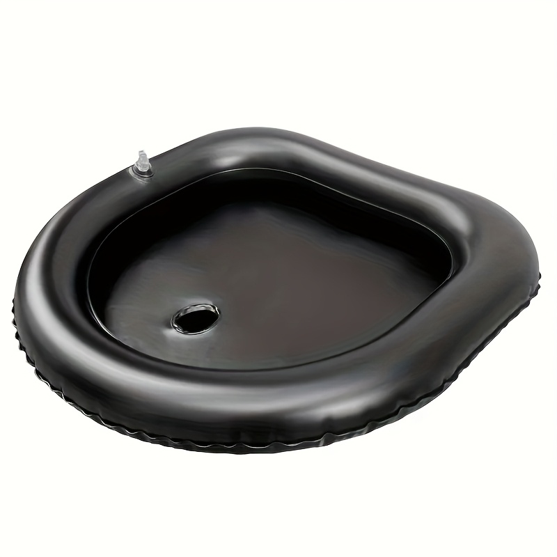TEMU Portable Inflatable Shampoo Basin – Easy To Carry, No-bend Design For Seniors, Disabled, Pregnant Women, And Recovery – Lightweight, Durable