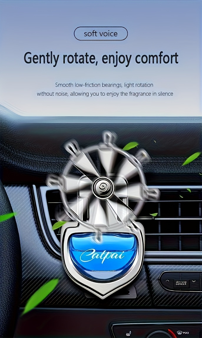 set of 3 car scent diffusers featuring a windmill design     air fresheners are perfect for your vehicles air vents   provide a long lasting liquid perfume fragrance enhancing your cars interior while being   Product details 6