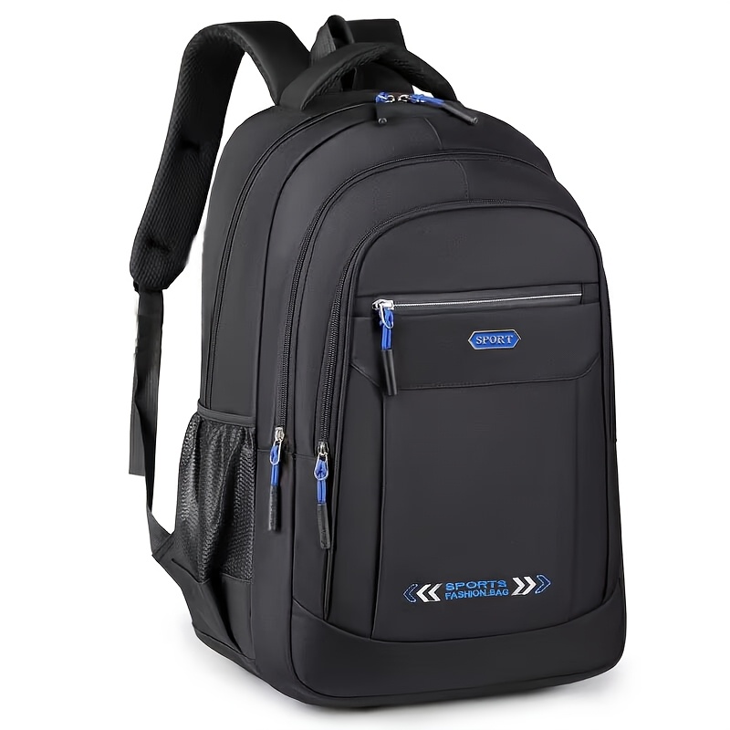 TEMU Ladies' Backpacks - High-end Casual Business Travel Backpacks For Men And Women, Large-capacity Fashionable Casual Backpacks [random Zipper