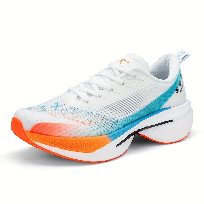 Tenis deportivos para hombre nuevos, suela MD liviana, malla transpirable tejida, para correr en carretera, viajes al aire libre, entrenamiento casual y competencia - Imagen 7