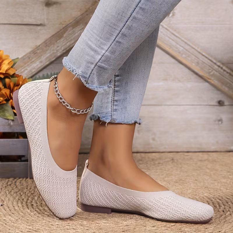 womens flat woven soft soled shoes casual outdoor walking home flat shoes women shoes elegant women shoes shoes Product details 5