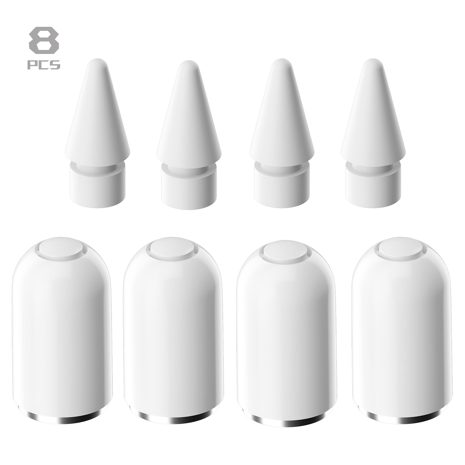 Magnetic Replacement Cap And Replacement Tip Compatible With -generation Pencil