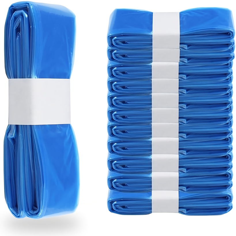 16er-Pack Hochleistungs-Nylon-Windelsäcke mit starker Geruchsverschluss & luftdichtem Verschluss - 4,5 m Gesamtlänge (einzeln verpackte Rollenform) für Windelbehälter, Abfallentsorgung – auslaufsichere feuchtigkeitsbeständige Plastik-Abfallsäcke