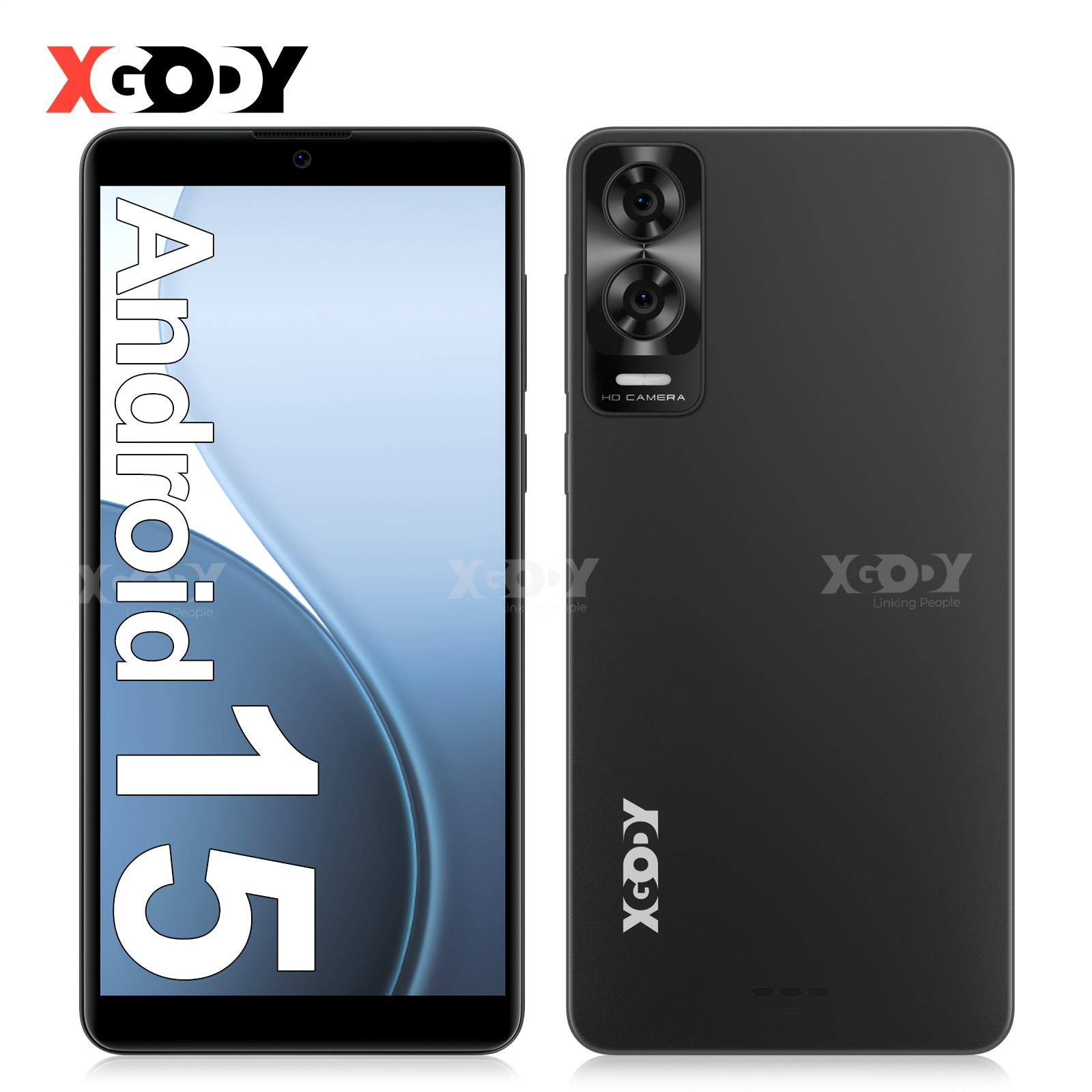 E-shop XGODY X33 Smartphone 6,0-Zoll Touchscreen, 8MP+5MP Kamera, 7GB (3GB+4GB) RAM + 32GB ROM, 15 Gesichtserkennung, Mobiltelefon, 3500mAh Akku, 4G