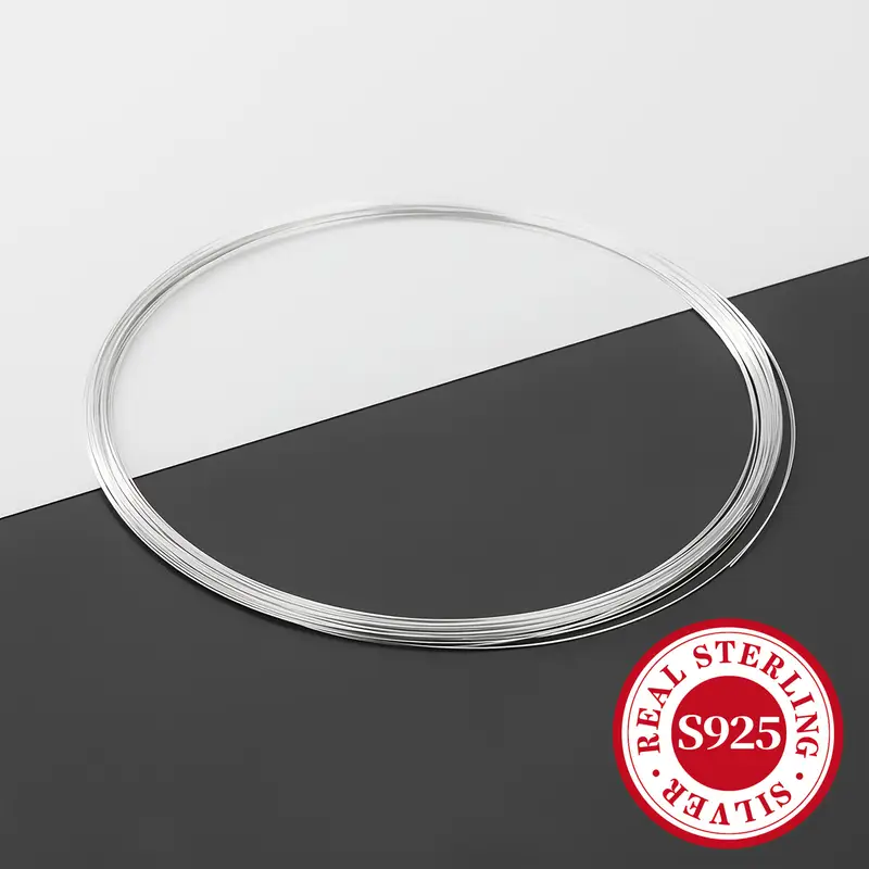 3 Rotoli Filo Per Gioielli In Alluminio Filo Flessibile Per Perline In - Foto 5